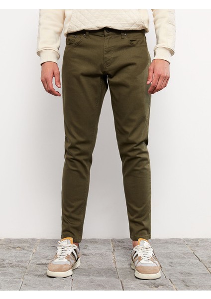 Yeni Sezon Slim Fit Gabardin Erkek Pantolon fırsatları
