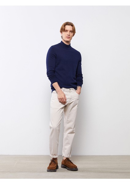 Yeni Sezon Balıkçı Yaka Uzun Kollu Erkek Triko Kazak