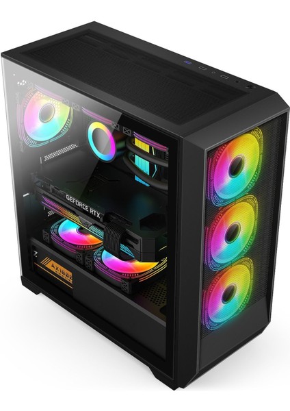 Iromx Orenda BTX-75G3 750W 4X12CM Argb Fan Atx 2xusb2.0/1xusb3.0 360MM Soğutucu Destekli Siyah Kasa modelleri