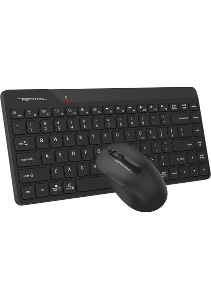 A4 Tech FG2200 Aır2 Kablosuz Multimedya Siyah Mini Q Klavye+Mouse