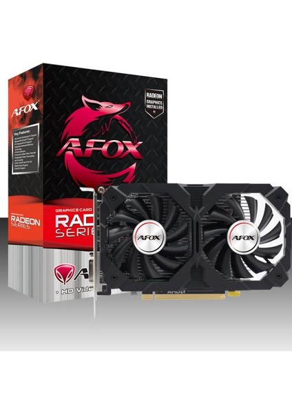Afox AFRX550-8192D5H2-V2 Rx 550 8gb Ddr5 128BIT Vga/dvı/hdmı 16X