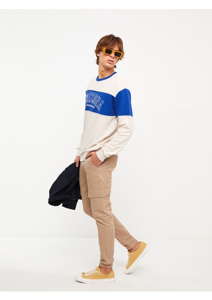 Yeni Sezon Slim Fit Gabardin Erkek Kargo Pantolon indirimleri