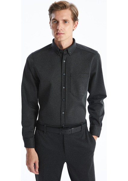 Yeni Sezon Regular Fit Uzun Kollu Erkek Gömlek