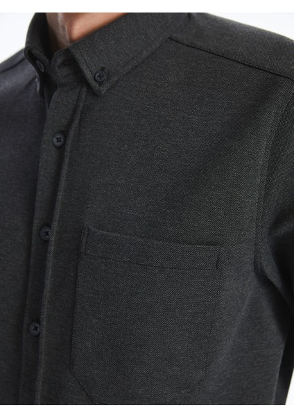 Yeni Sezon Regular Fit Uzun Kollu Erkek Gömlek modelleri