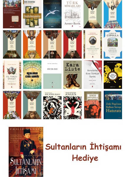 24 Kitaplık Tarih Seti + Sultanların Ihtişamı