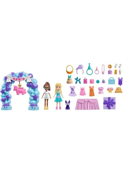 Bfs JCC33 Polly Pocket Pollynin Doğum Günü Partisi Paketi indirimleri
