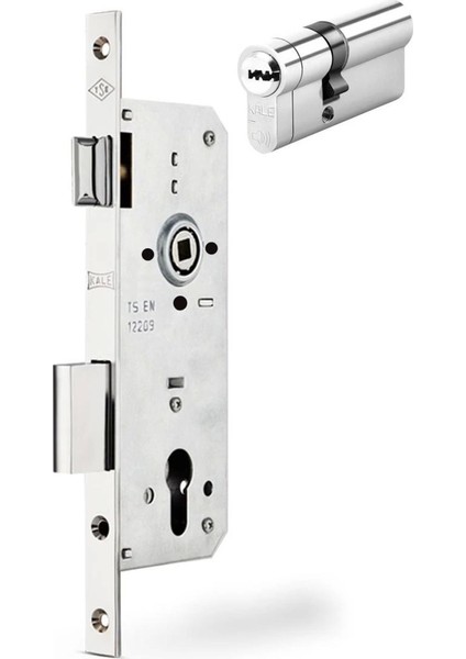 Kale 152 R 35 mm Silindirli Kilit Nikel