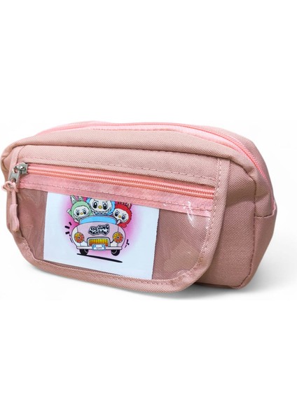 Kore Tarzı Beş Bölmeli Aksesuarlı Beslenmeli ve Kalemlikli 3 Lü Okul Çanta Seti modelleri