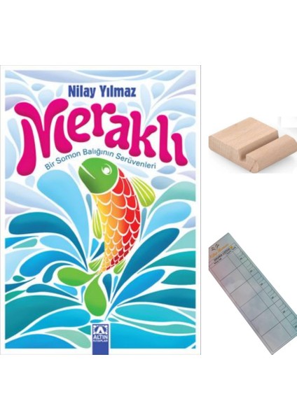 Meraklı Bir Somon Balığının Serüvenleri / Nilay Yılmaz / 4. Sınıf / 9-10 Yaş Hikaye +Tablet Tutucu