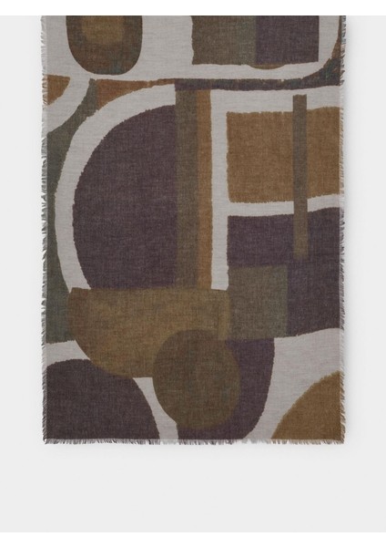 Pamuk ve Yün Karışımı Desenli Atkı modelleri