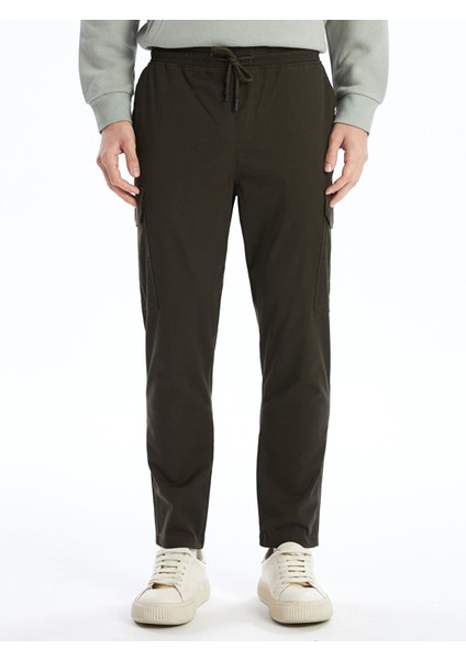 Yeni Sezon Standart Kalıp Gabardin Erkek Kargo Pantolon fiyatları