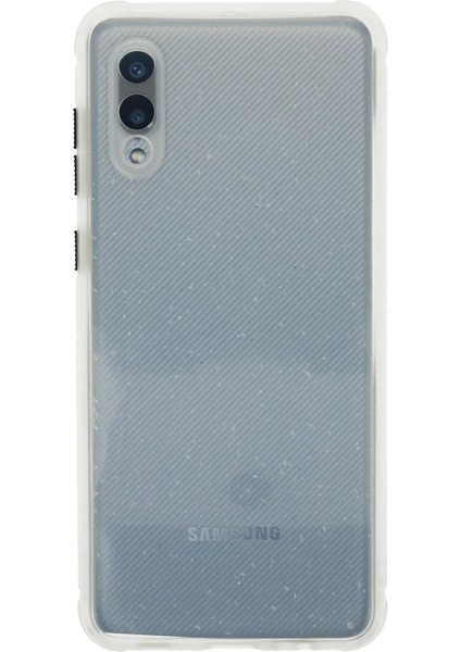 Samsung Galaxy A02 Kılıf Miami Şeffaf Silikon - Şeffaf