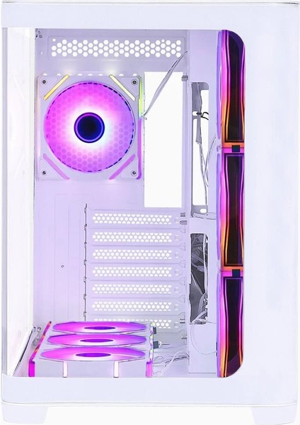 Gamebooster GB-G2851BW 7x Argb Fan Atx Sea Vıew Usb3.0 Beyaz Kasa