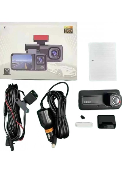 Ön ve Arka Kameralı 2 Inç 1080P Full Hd Dvr Araç Içi Ekran fırsatları