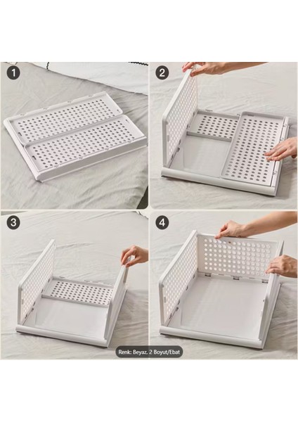 3'lü Çok Amaçlı Katlanabilir Kayar Raf,üst Üste Dizilebilir Dolap Çekmeceleri,raf Ünitesi,organizer fırsatları