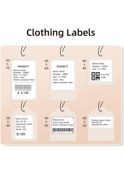 Nıımbot T70-100-290WHITE Beyaz 70X100MM Termal Etiket fiyatları