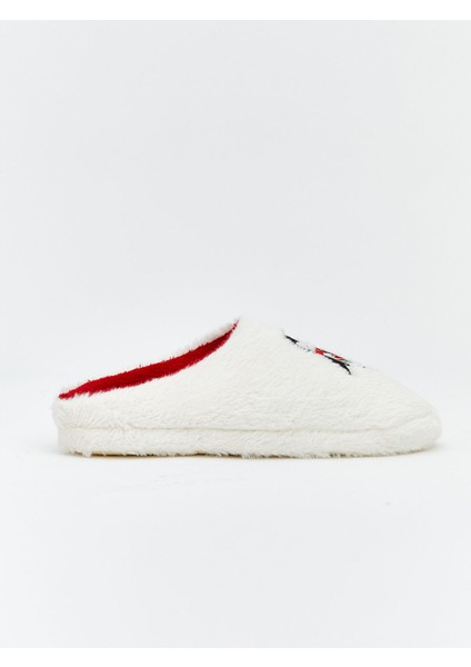 Yeni Sezon Penguen Nakışlı Pelüş Kız Çocuk Ev Terliği fiyatları