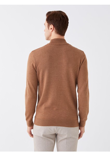 Yeni Sezon Yarım Balıkçı Yaka Uzun Kollu Erkek Triko Kazak indirimleri