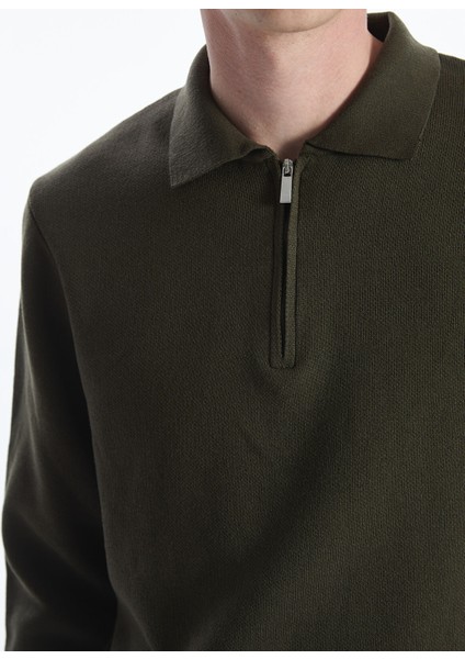 Yeni Sezon Polo Yaka Uzun Kollu Erkek Triko Kazak modelleri