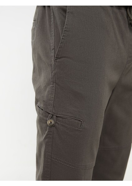 Yeni Sezon Slim Fit Gabardin Erkek Jogger Pantolon indirimleri
