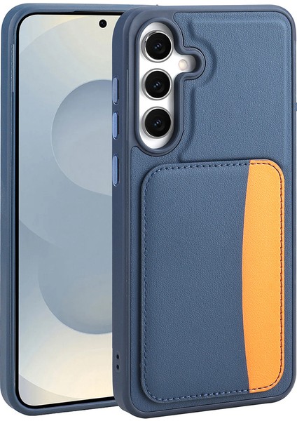 Samsung Galaxy S25 Fe Kılıf Kartlıklı Silikon Kapak Zr-Xkart