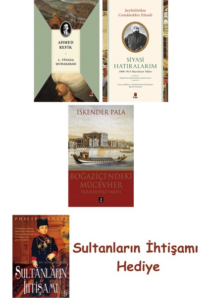 1. Viyana Muhasarası + Siyasi Hatıralarım + Boğaziçi'ndeki Mücev... + Sultanların Ihtişamı