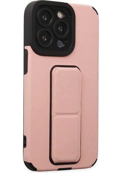 Iphone 14 Pro Kılıf Mega Standlı Silikon - Pudra indirimleri