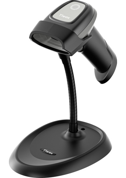 Tıwox VS-336 El Tipi / Stand'lı Karekod (2d) Kablolu Barkod Okuyucu