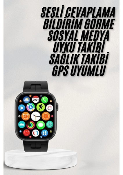 Ieg® Akıllı Saat Android ve Ios Uyumlu Plastik Kordon Yeni Nesil fiyatları