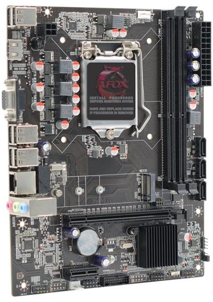 Afox IH61-MA5-V6 H61 2xddr3 Vga+Hdmı 1x Lan 1x M.2 Nvme Gen3 1155 Pın Anakart fiyatları