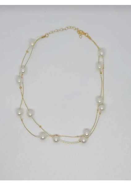 Delfin Lak Kaplama Inci Kolye modelleri