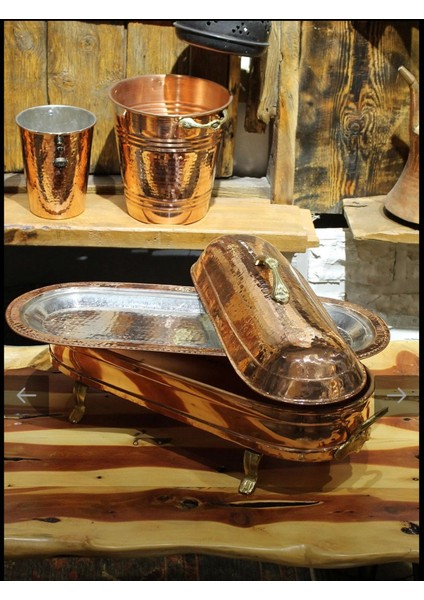 Muhteşem Bakır Sunum Tabağı 50CM modelleri