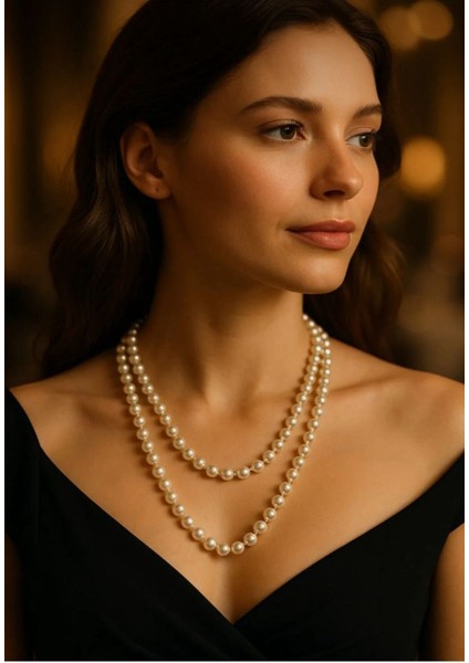 Lena Beyaz Inci Kolye fiyatları