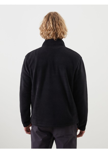 Yeni Sezon Dik Yaka Uzun Kollu Polar Erkek Sweatshirt fırsatları