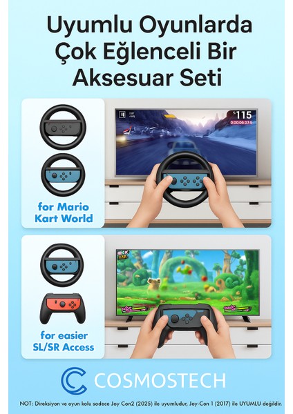 N.switch Sports 24’ü 1 Arada Aksesuar Kiti – Joy-Con 2 Uyumlu Aile Parti Seti, Switch 2 / Switch 1 / OLED Spor Oyunları Için fiyatları