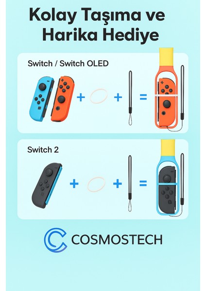 N.switch Sports 24’ü 1 Arada Aksesuar Kiti – Joy-Con 2 Uyumlu Aile Parti Seti, Switch 2 / Switch 1 / OLED Spor Oyunları Için