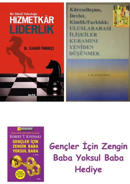 Hizmetkar Liderlik (Cep Boy) + Küreselleşme, Devlet, Kimlik,farklılık: Uluslar Arası Ilişkiler Ku...