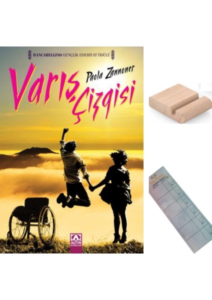 Varış Çizgisi / Paola Zannoner / 5-6-7-8. Sınıf / 10-13 Yaş Hikaye + Tablet Tutucu+Takip Ayracı