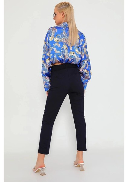 Slim Fit Havuç Paça Kemerli Kadın Pantolon – Zamansız Şıklık, Maksimum Konfor, Modern Siluet fırsatları