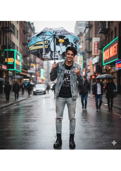 Esu Vintage Manuel Şemsiye