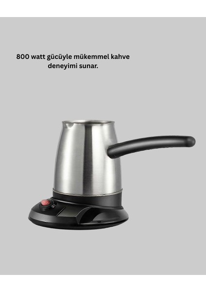 Nrtmsa Elektrikli Türk Kahvesi Cezvesi 800W Kablosuz Döner Tabanlı modelleri