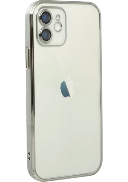 Iphone 11 Kılıf Razer Lensli Silikon - Gümüş modelleri