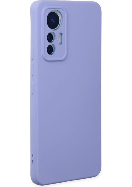 Xiaomi Mi 12 Lite Kılıf Nano Içi Kadife Silikon - Lila fiyatları