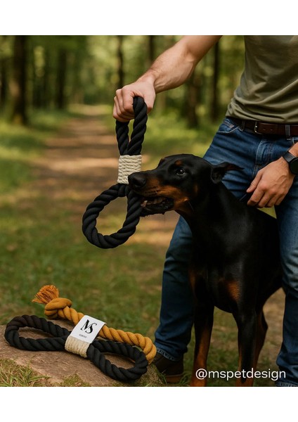 2'li Köpek Halat Oyuncagi Seti - Dogal Pamuk,el Yapimi,dis Temizligi Destekli Çekistirme Oyuncag! modelleri
