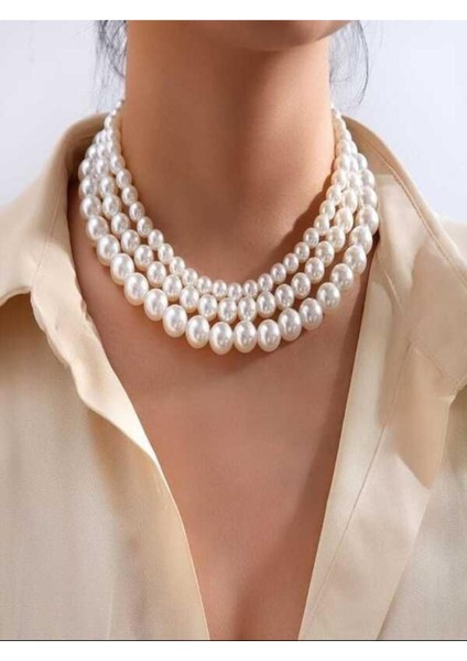 3 Adet 3 Boy Incı Kolye