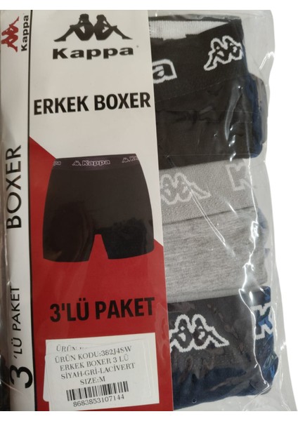Erkek 3'lü Boxer
