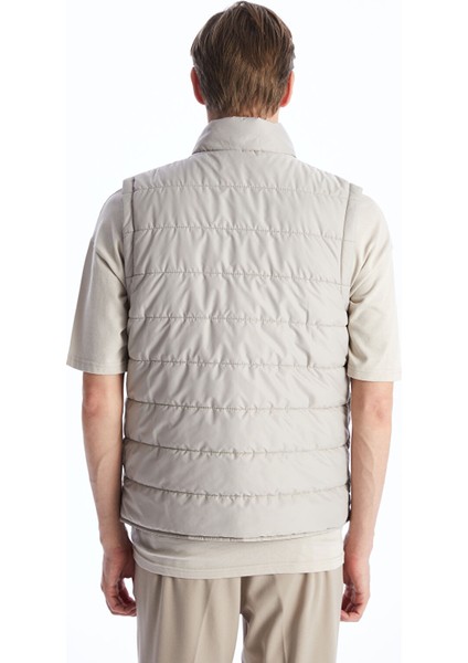 Yeni Sezon Standart Kalıp Dik Yaka Erkek Şişme Yelek indirimleri