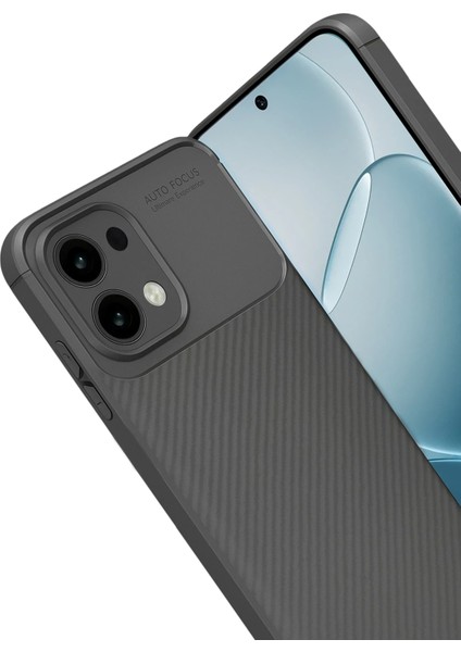 Oppo A6 Pro 4g Kılıf Karbon Görünümlü Silikon Azn-Negro fiyatları