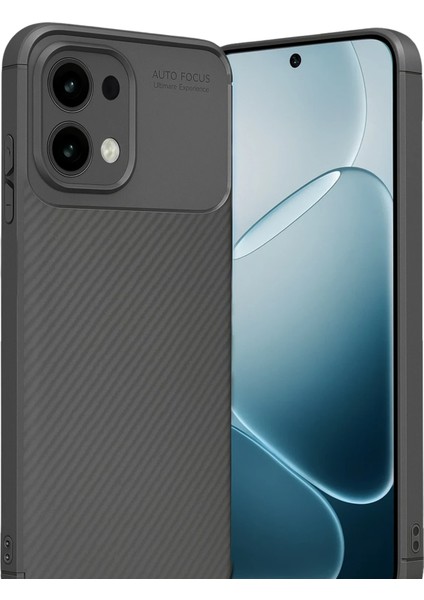 Oppo A6 Pro 4g Kılıf Karbon Görünümlü Silikon Azn-Negro modelleri