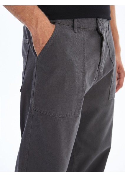 Yeni Sezon Standart Kalıp Gabardin Erkek Pantolon modelleri